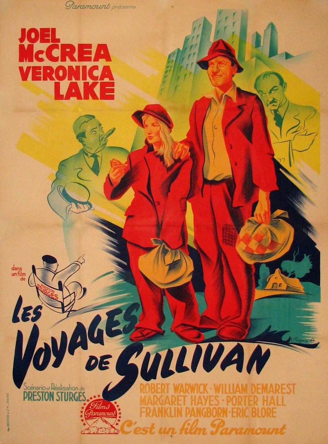 Poster to the movie “Sullivan's Travels” (1941, USA)