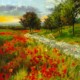 Impressionistic Landscape Oil Painting