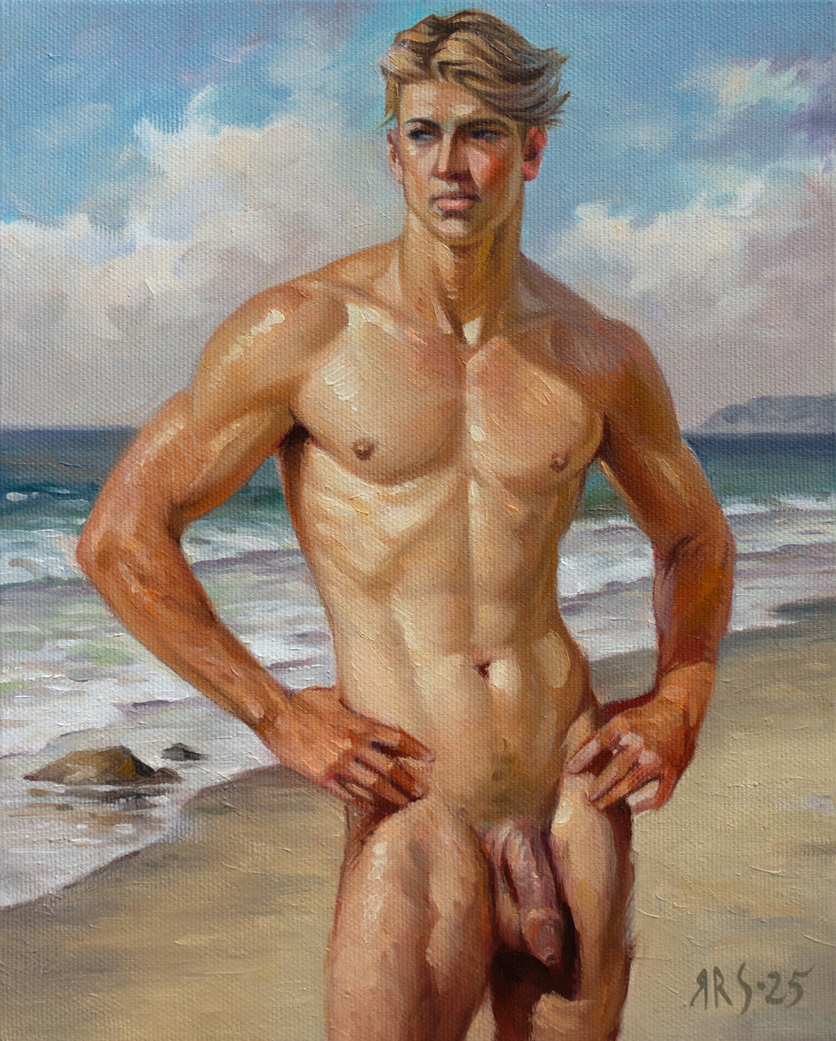 Full-frontal image