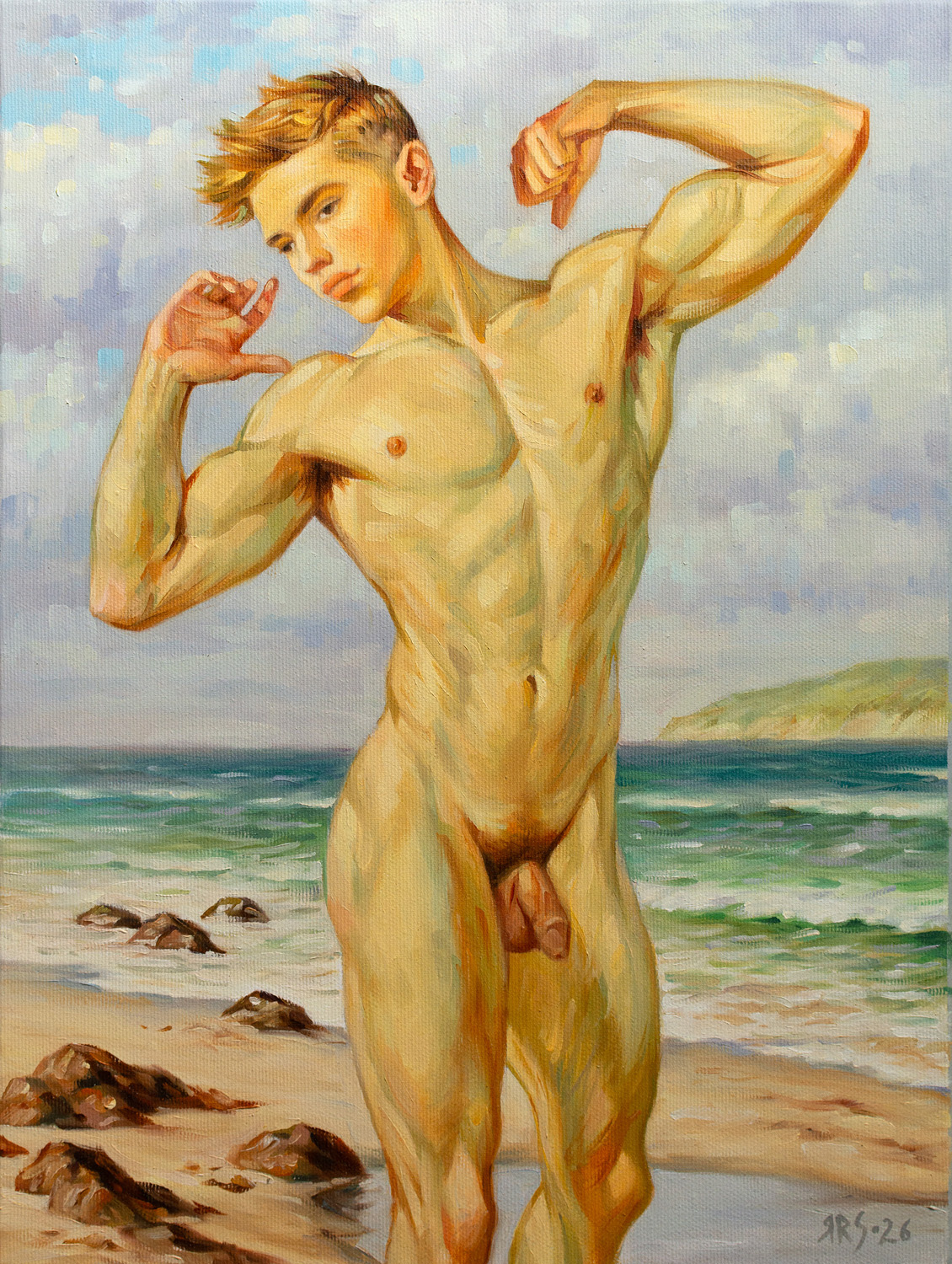 Full-frontal image