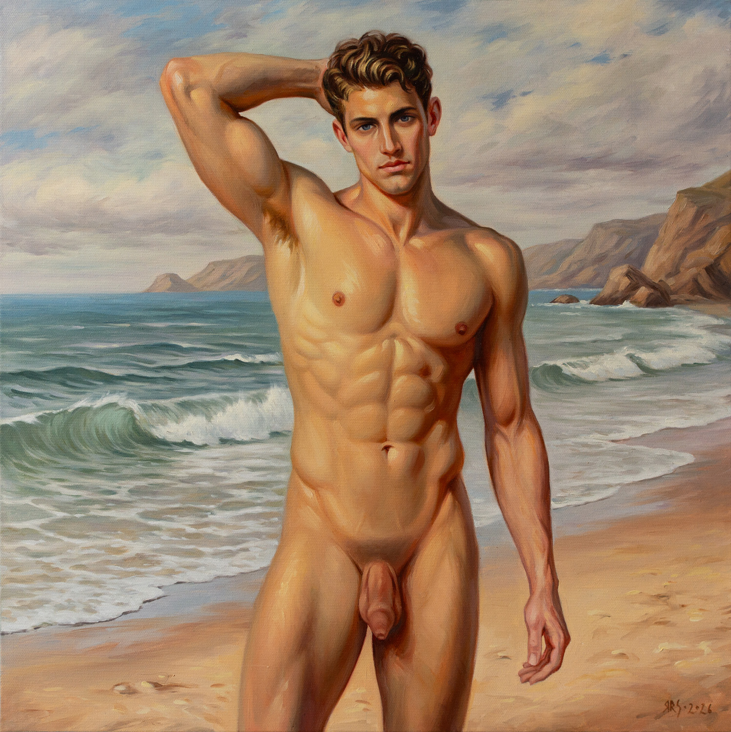 Full-frontal image
