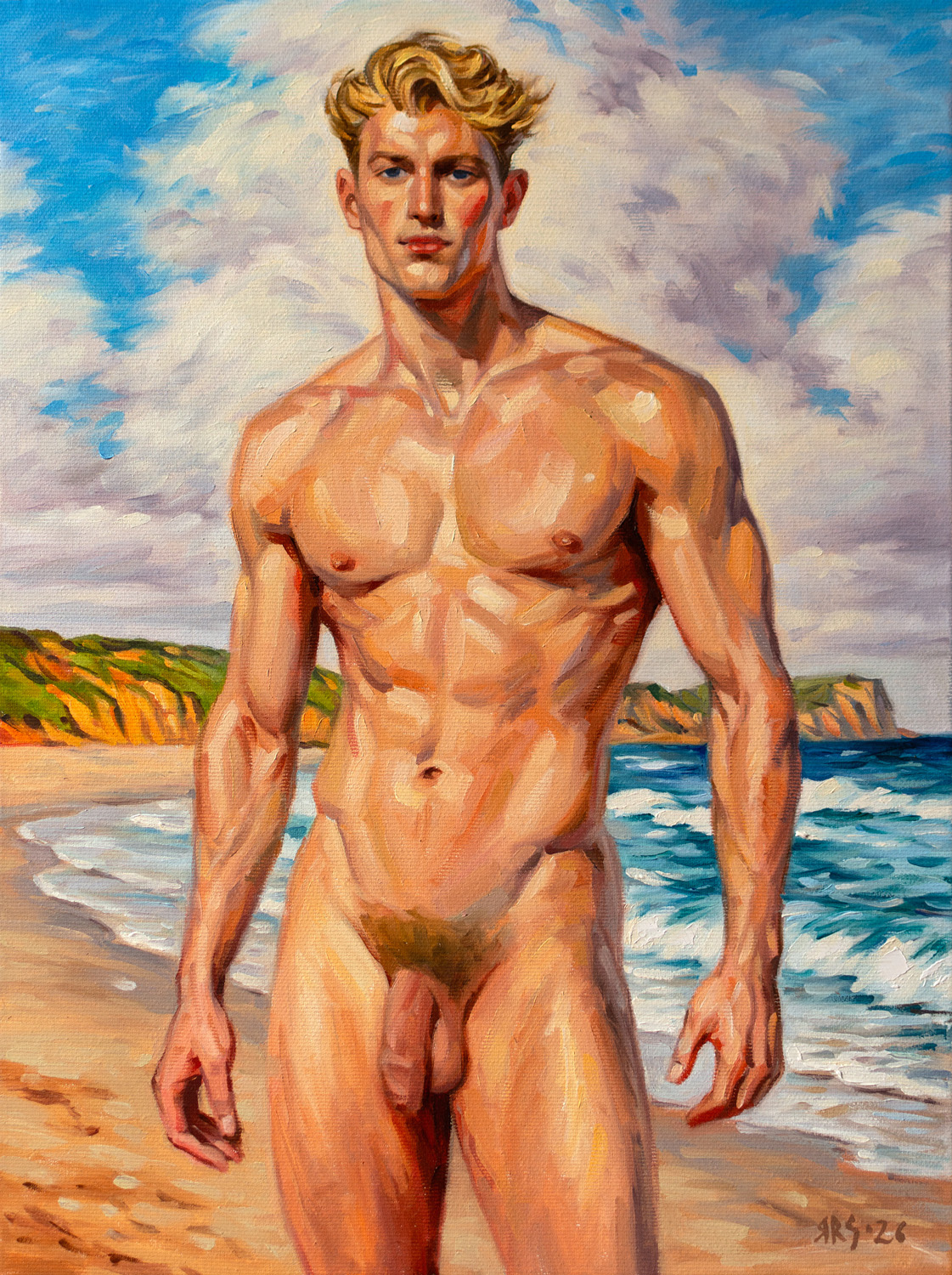Full-frontal image