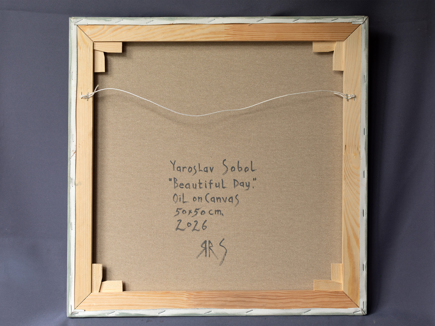 Back of the artwork