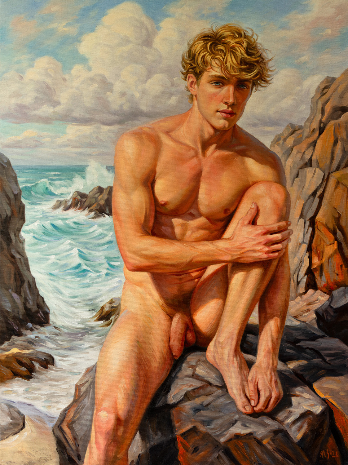 Full-frontal image