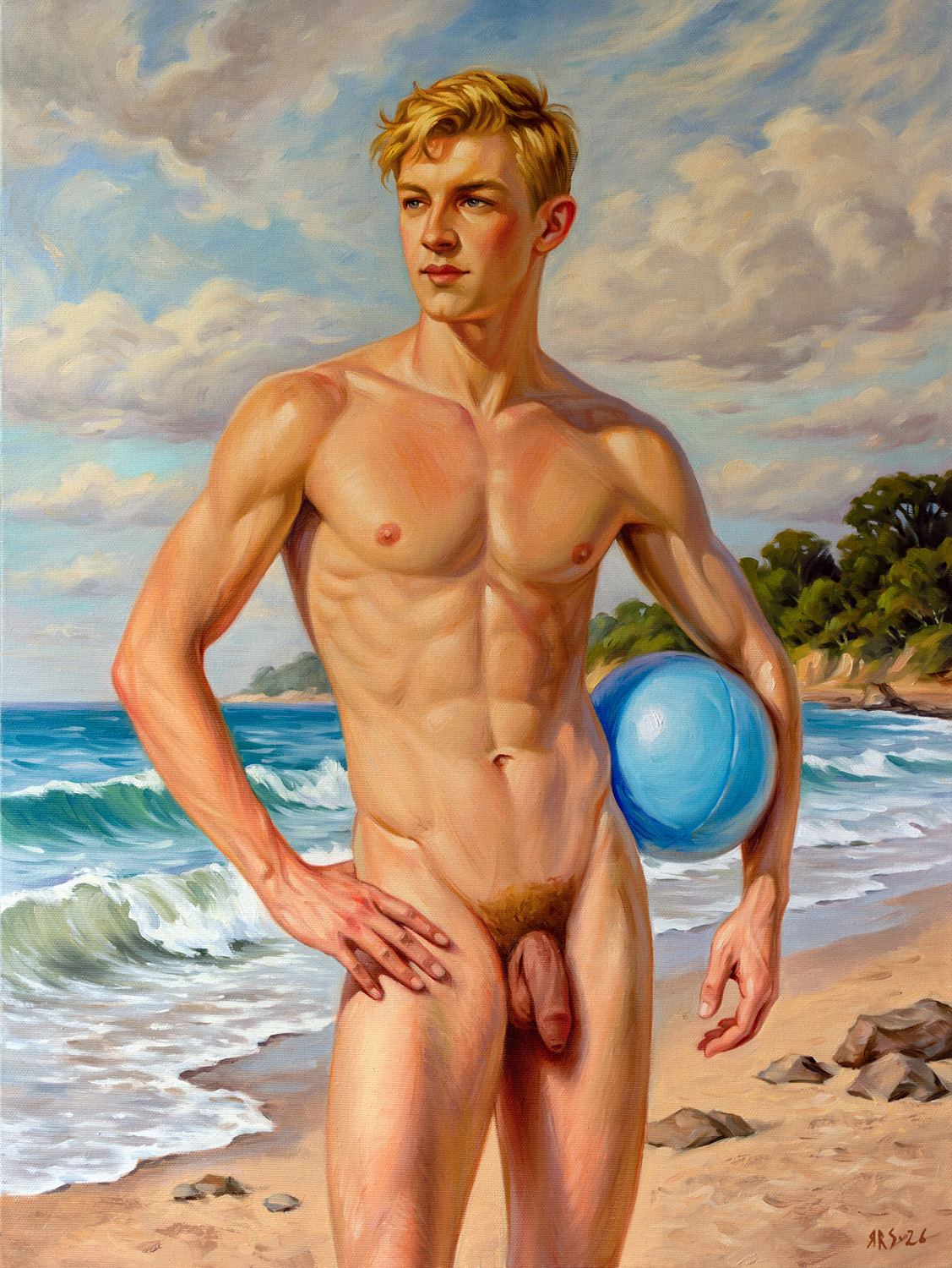 Full-frontal image