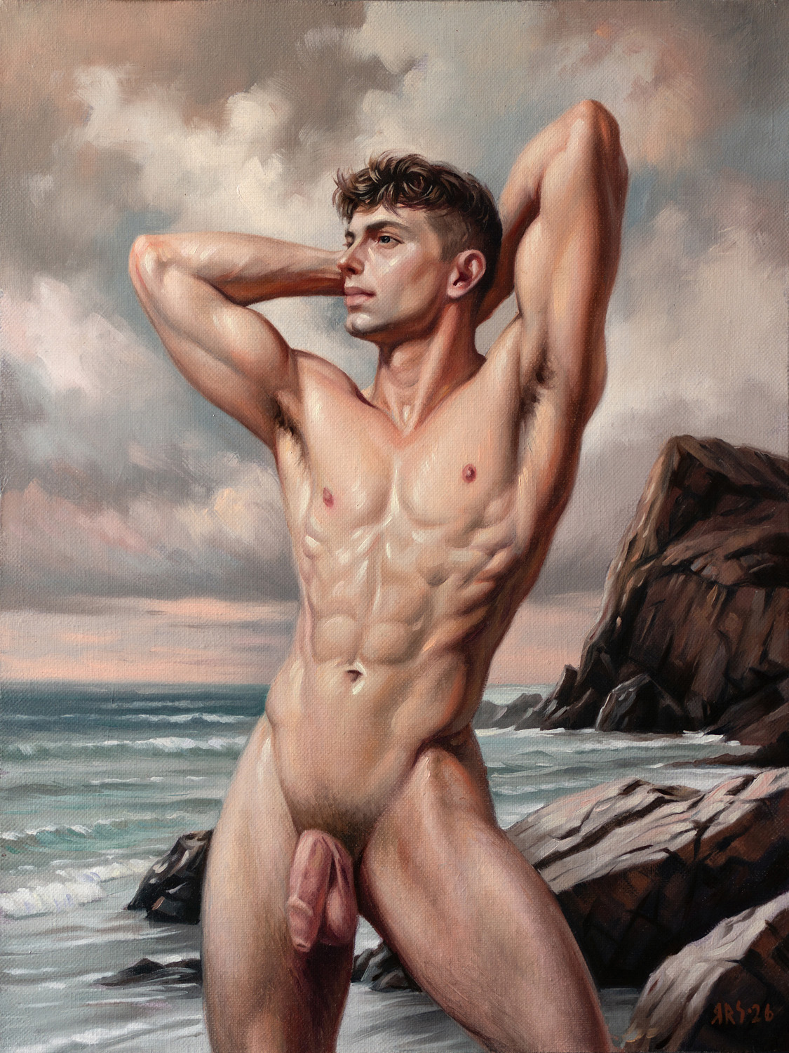 Full-frontal image
